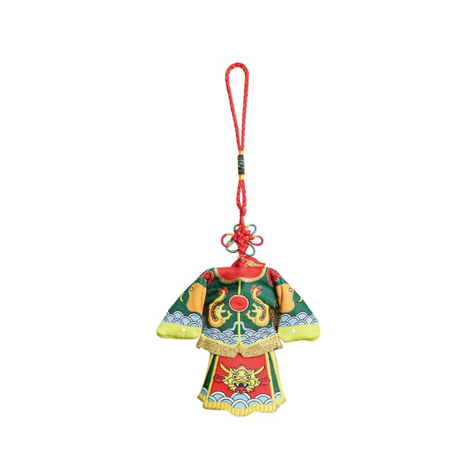 【台湾直邮】  鎮瀾買足 台湾 镇澜买足 镇澜宫千里眼守护神小神衣吊饰1入