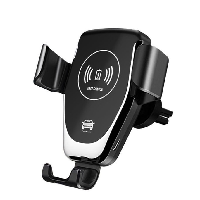 Q12 car wireless charging mobile phone bracket car accessories black
