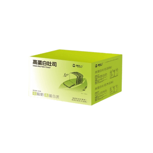【中国直邮】  椒达人 轻碳高蛋白轻态包吐司 500g 1箱 麦香原味 松软耐嚼 饱腹早餐糕点零食 60天新鲜短保