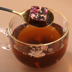 燕之坊 【玫瑰红糖】 古法熬制 纯正手工甘蔗红糖块 月子大姨妈 独立小包装216g【活血调经 解郁安神 疏肝理气 美容养颜 缓和口感】