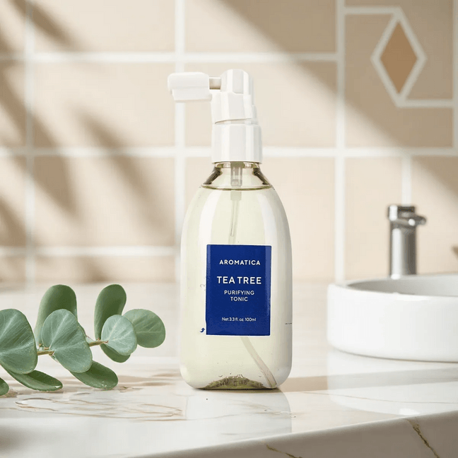 Tea Tree Purifying Tonic Cools Scalp Tonic Healthy Hair Root 3.38oz