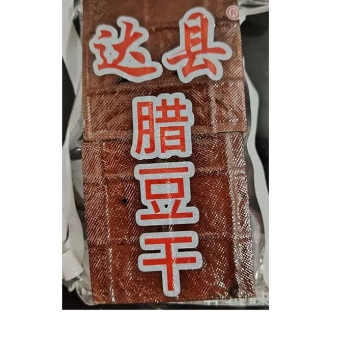 達縣 煙燻豆乾五香花椒1袋220g特色麻辣涼拌