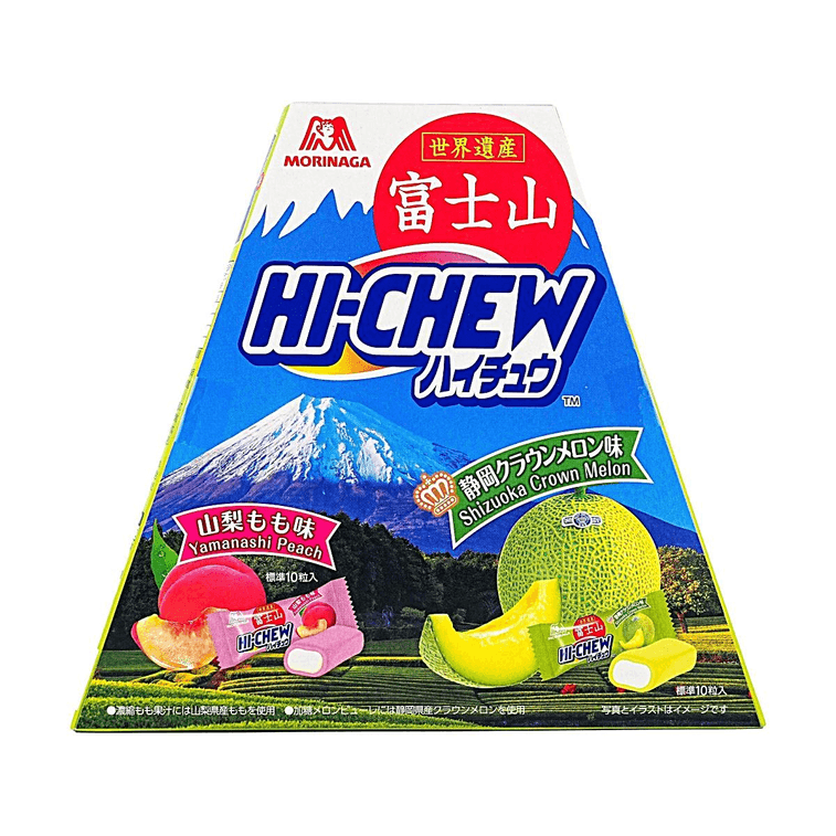 日本HI-CHEW  富士山限定 果汁夹心软糖 山梨水蜜桃&静冈皇冠蜜瓜味 86g 3