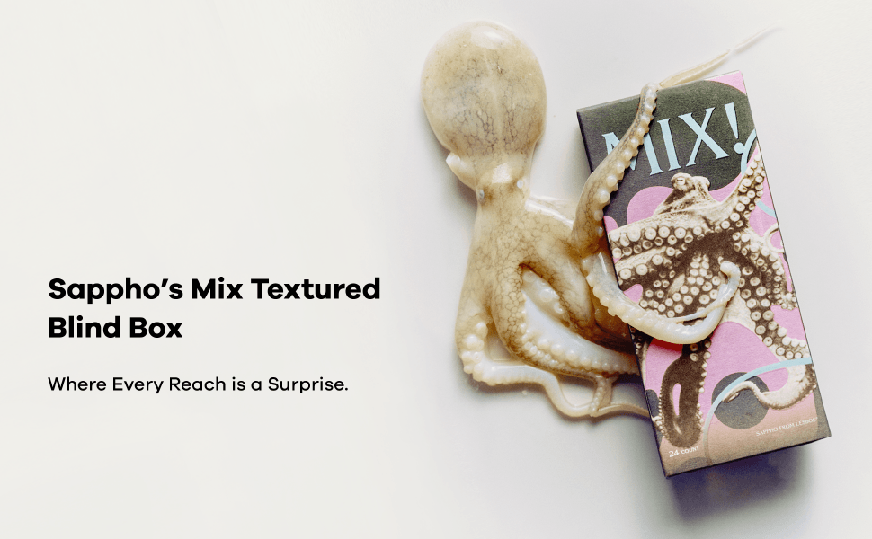 薩福 重磅新品「Mix」混裝女同醫用情趣手指套成人一次性用品 24只