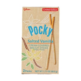 Pocky Salted Vanilla Chocolate Cookie Sticks, 1.71 oz【Limited Edition】
