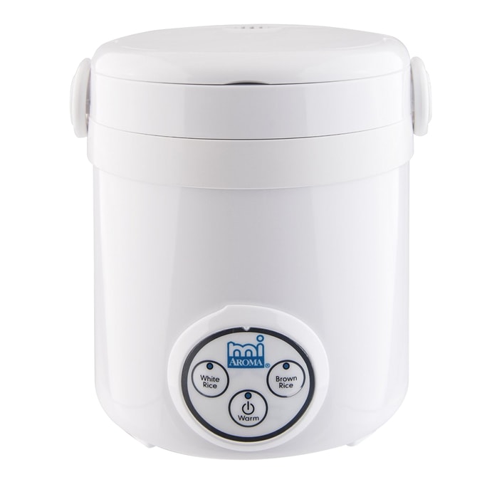 【Low Price Guarantee】3-Cups Cooked Digital Rice Cooker MRC-903D, 8'' x 7.5'' x 7.5'', 2 Year Manufacturer Warranty