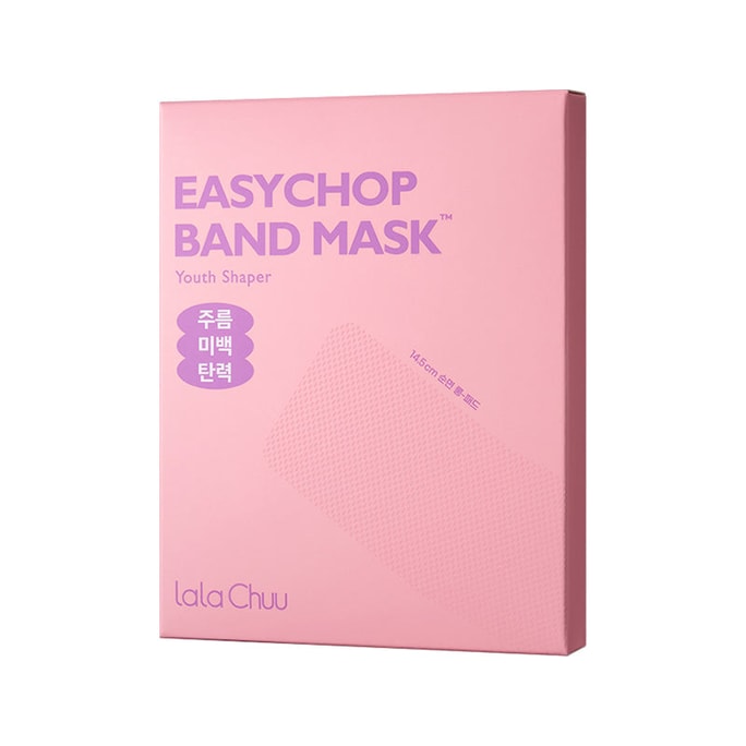 韩国 lalaChuu 绷带面膜 舒缓去角质 1盒5袋装 【可当颈膜】
