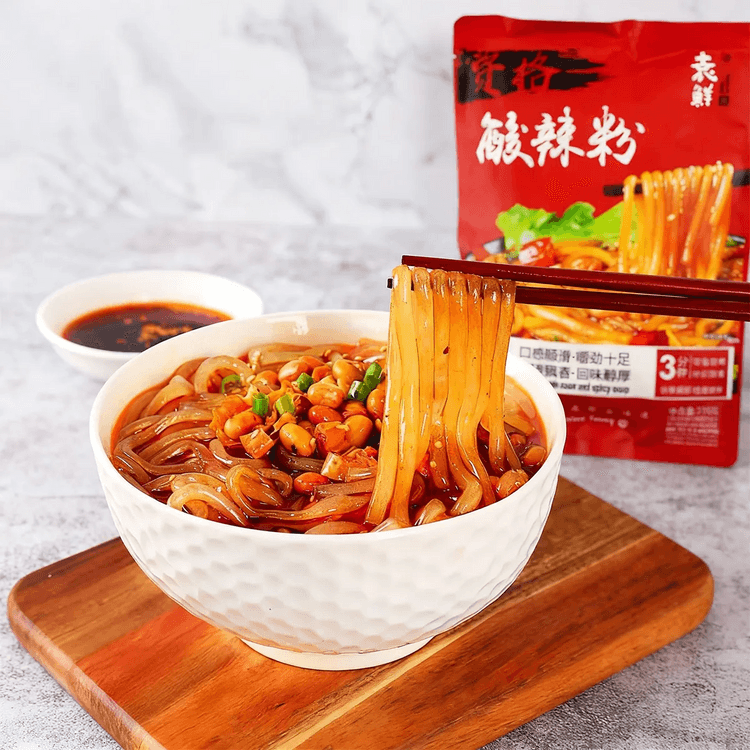 HMA-YUANページ❷ YUANXIAN 【Authentic Sichuan Flavor】Hot & Sour Noodles, 9.73