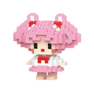 Cartoon Doll Building Blocks Tiny Particles Assembled Cartoon Gift Ppuzzle Assembled Sailor Moon Chibiusa 1 Box
