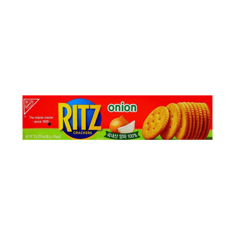 RITZ KOREA リッツクラッカー オニオン味 2.27オンス - Yami