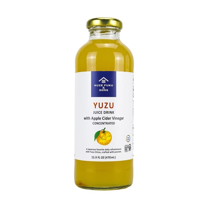 Organic Fruit Vinegar Drink Yuzu 470ml
