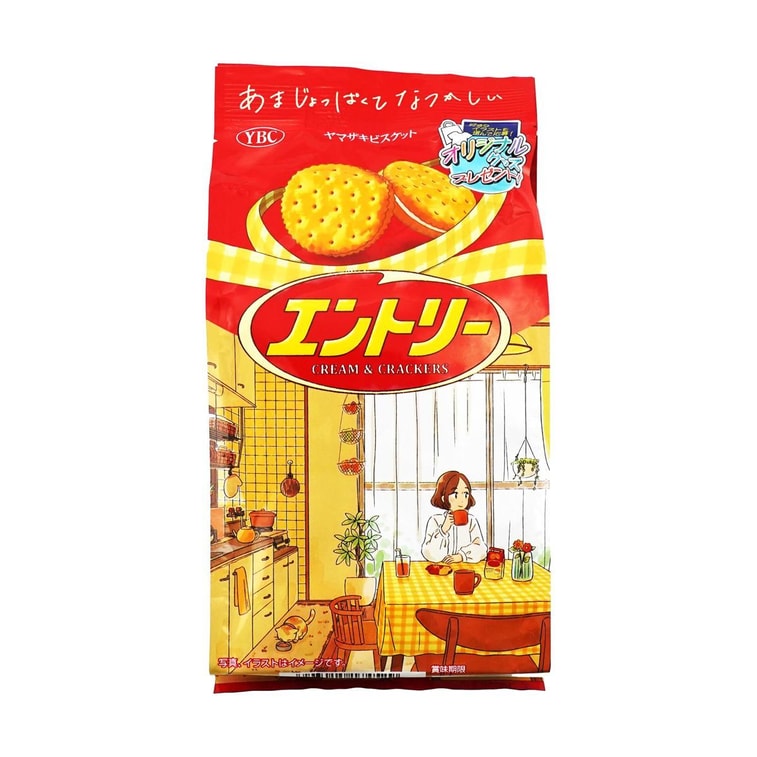 エントリークラッカー、バニラクリーム味、16個入り、4.64オンス 6