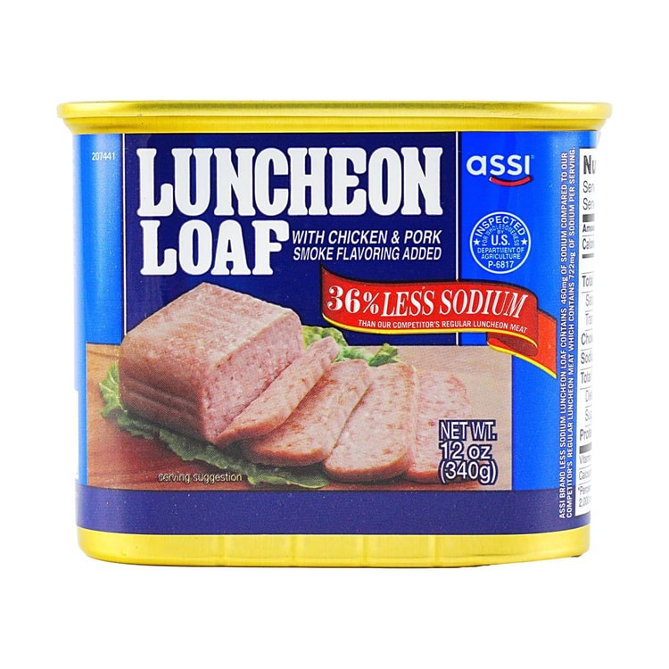 ASSI BRAND Luncheon Meat Ham 12oz - Yamibuy.com