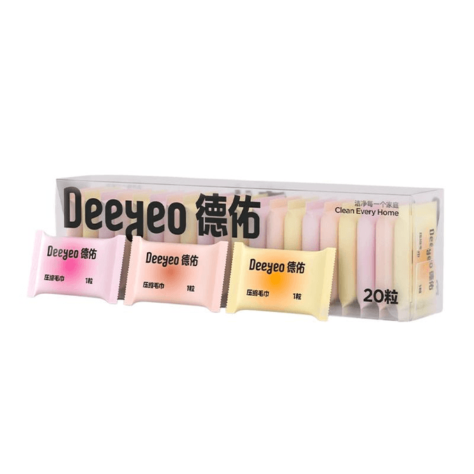 Compressed Face Towel Disposable Towel, Enlarged And Thickened Travel Suit Portable 24 * 30cm, 20 Pieces * 1 PieceCompressed Face Towel, Disposable Towel, Enlarged And Thickened Travel Suit Portable 24 * 30cm, 20 Pieces * 1 Piece