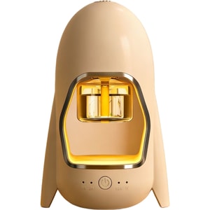 New Model Desktop Mosquito Repellent Night Light Electric Heater for Bedside Table Bedroom (1 Machine with 3 Rechargeable Batteries) 1*Piece