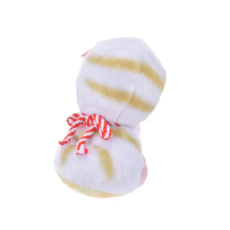 【日本直郵】DISNEY東京迪士尼 蛇年限定 小豬皮傑 白蛇毛絨公仔 12.5×8×7cm 3