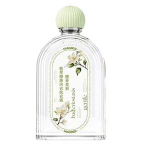 대만 묘제 실크 식물 추출물 함유 항균 속옷 세탁 세제, 속옷 전용 세척액, 항균, 향, 혈흔 제거, 백단향 & 자스민향, 380g/병