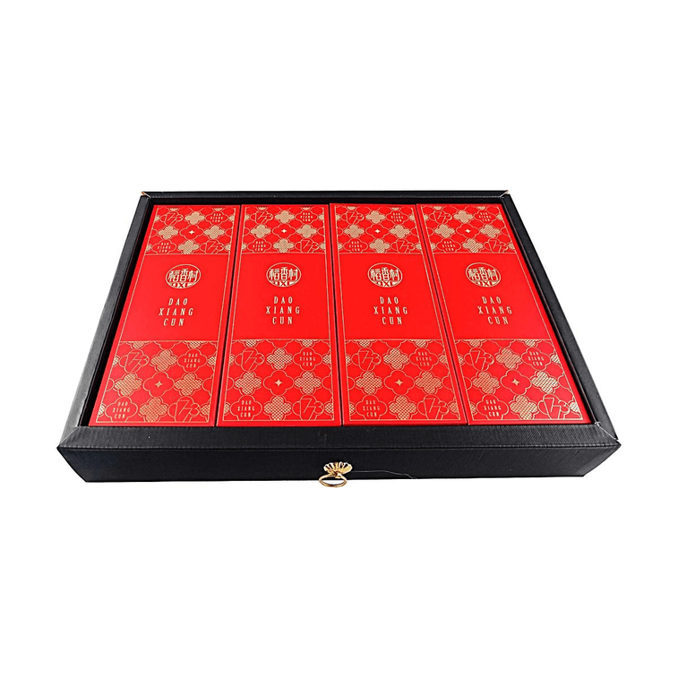Mooncake Gift Box, 12 Flavors 20 Pieces, 45.86 oz【Jujube+Rose+Lotus Seed Paste+Mixed Nuts+Salty+Red Bean+Black Sesame】 9