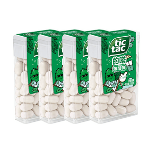 TicTac Candy, Fresh Fruity Flavor, Mint Flavor, 14.5g*4 boxes
