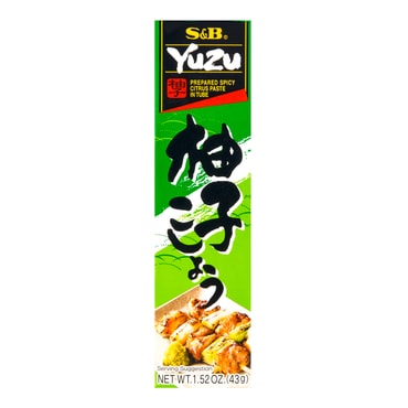 日本 S&B 辣柚子酱 43g