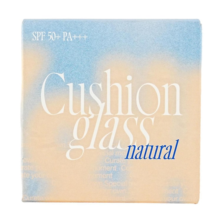 クッションガラス ナチュラル、SPF50+ / PA+++、0.45オンス #00 クリアガラス - No.13-15 ブライトポーセリン 13