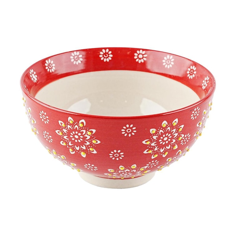 식기 세트 접시, 그릇, 머그 세트 3개 #레드 5