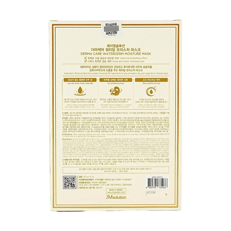 Derma Care Waterderm Moisture Mask, 30ml*5 Sheets *2【2 Packs】 5
