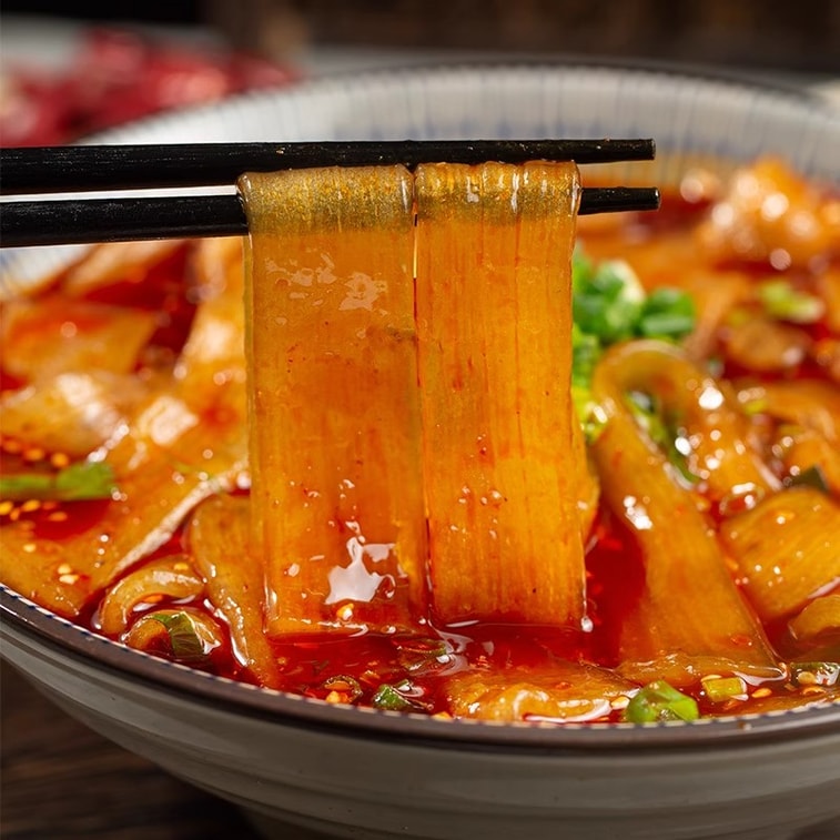 川娃子 【传统工艺制作不含胶】火锅宽粉 240g  粉丝粉条 苕皮 100%农家红薯粉条 速食火锅粉宽粉川粉 火锅食材【入口劲道 顺滑入口】 9