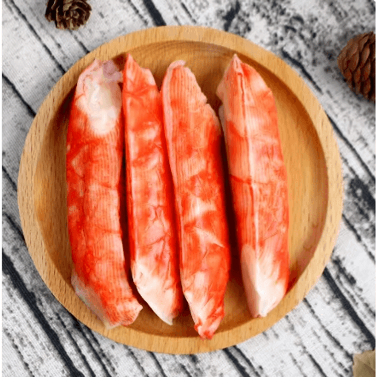 Tear By Hand Crab Stick Low fat Hand torn crab fillet Crab stick fallow High protein Light meal snacks Original 70g 3
