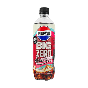 Big Zero Americana Zero Sugar Cola 20.29 fl oz【 0 Sugar 0 Calories 0 Fat】