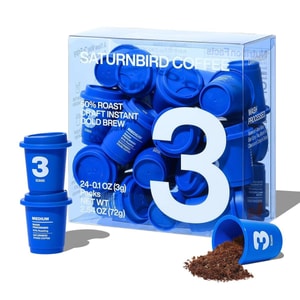 Super Instant Coffee NO.3 - 50% Medium Roast, 24 Cups