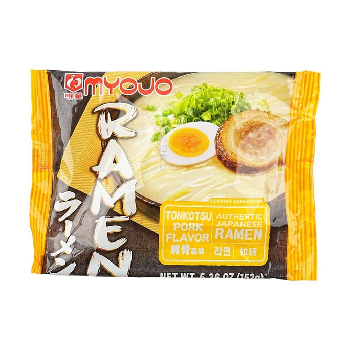 日本MYOJO明星 豚骨风味拉面 袋装 152g