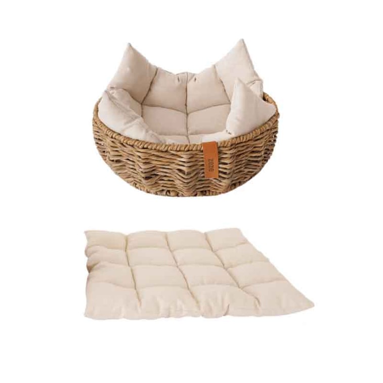 中国 HiiiGet-ZEZE 仿藤编织猫窝狗窝 一件入 4