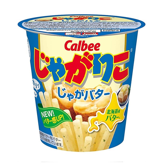 [일본 직배송] CALBEE 버터 감자맛 감자튀김 크리스피 스틱 58g