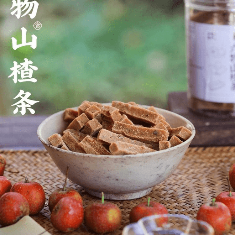 細長い茶色スナック 郷愁沈丹 六物サンザシバー オリジナルサンザシドライ 280g / 1缶 - Yami