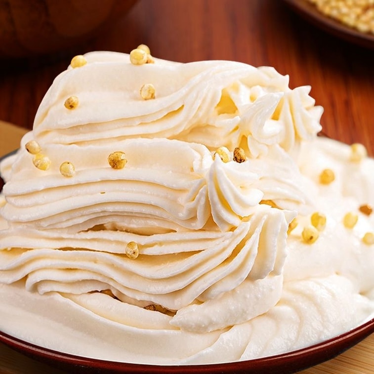 Fried Rice Yogurt Mix Ice Cream Milk Tea Mongolian Cuisine Special Inner Mongolia Fried Rice Original Flavor Rich in Nutrition Low-calories 500g 5