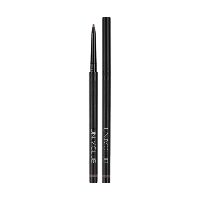 Slim Color Eyeliner, #S02 Natural Brown - Quick-Dry Waterproof & Smudge-Proof | 12H Wear Universal Soft Brown