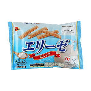 Elise Salty Milk Wafer 16 packs 4.05oz 【Salty and Sweet】【Crispy and Smooth】