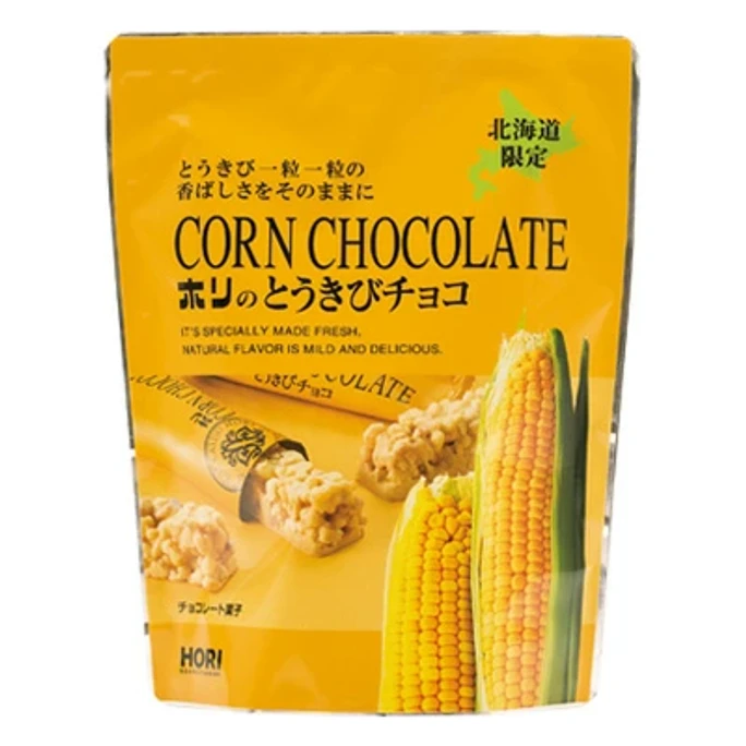 【日本直郵】 北海道HORI 玉米巧克力起司棒 原​​味 10 枚裝 北海道特產