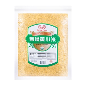 綠野 有機精選優質黃小米 400g USDA認證