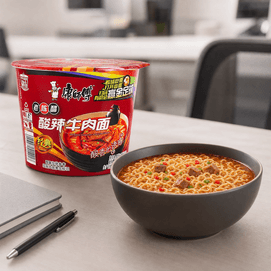 Aged Vinegar Sour Spicy Beef Noodles 4.30 oz Classic Sour & Spicy Flavor