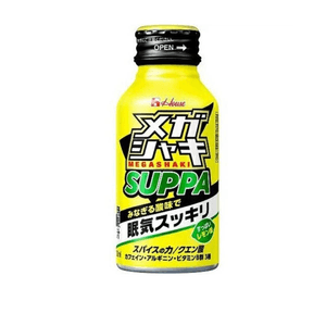 megashaki Refreshing Citrus Taste Anti-fatigue Functional Drink Yellow Bottle Non-carbonated 100ml