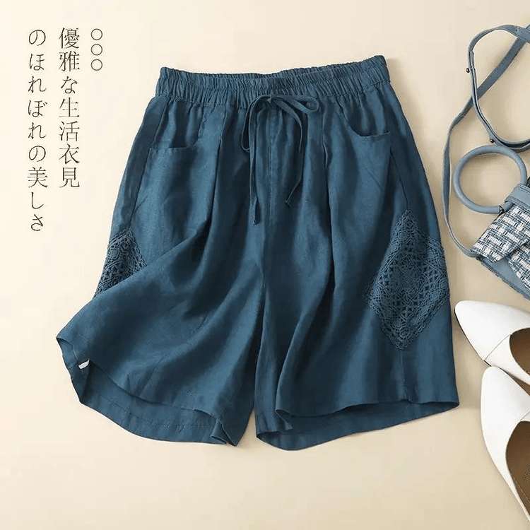 中国からの直送】ASIS コットンリネン アーティスティックホロー