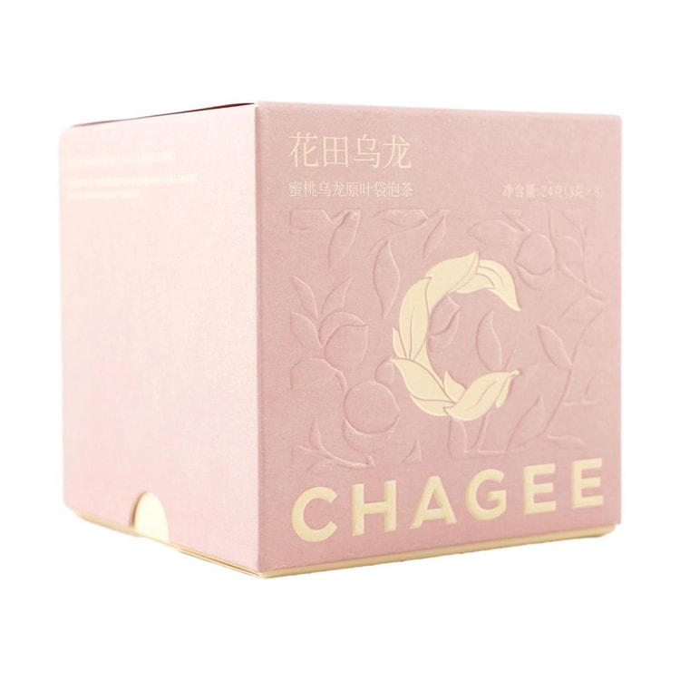 CHAGEE ピーチウーロンティーバッグ、8袋入り 0.84オンス - Yami