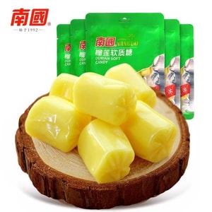【中國直郵】 南國 【海南特產】 榴槤軟糖 1袋82g 喜糖 年貨 軟糖 糖果零食