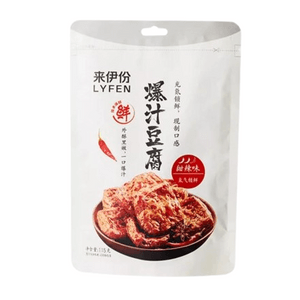 Popping Juice Tofu Sweet And Spicy Hand Torn Dried Tofu Spicy Snacks Soy Products 115G