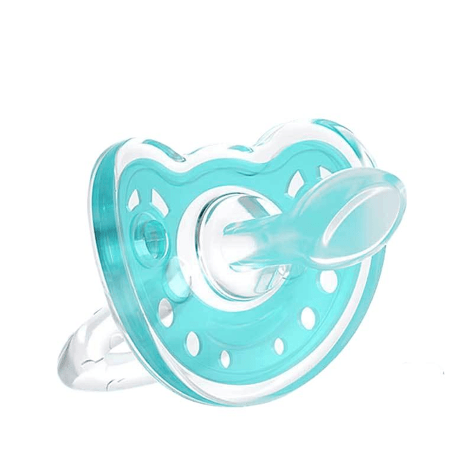 Adult Pacifier For Smoking Cessation And Stress Relief, Blue, Flat Head, 2.8*1.75cm, 1 Piece