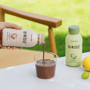 GUBEN DIARY谷本日记 营养代餐奶昔粉 饱腹高蛋白 早晚餐冲饮 膳食纤维 控卡轻食 40g*6瓶 #可可燕麦味