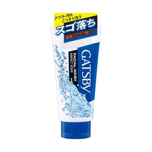 【日本直送品】マンダム ギャツビー メンズ ディープクレンジング トリプル スクラブ クレンジング ペースト 130g