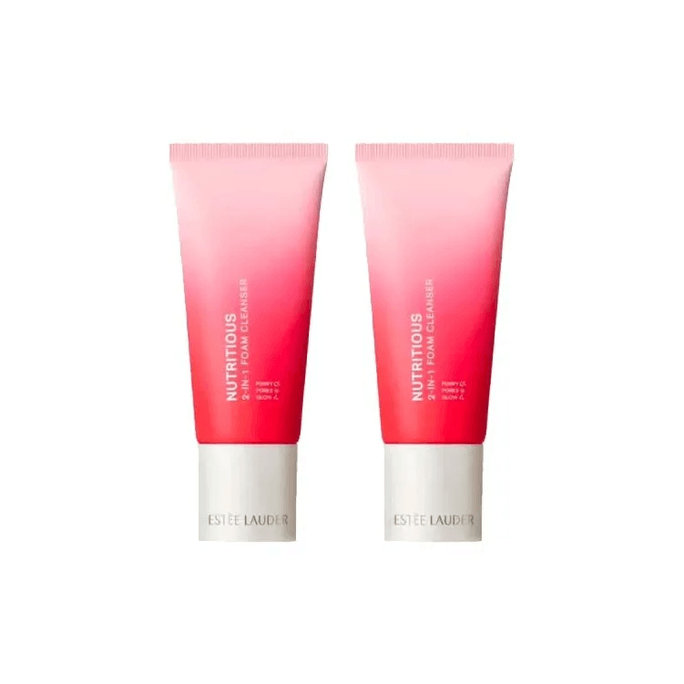 Nutritious Super-Pomegranate Radiant Energy 2-in-1 Cleansing Foam Travel Size 60ml✖️2